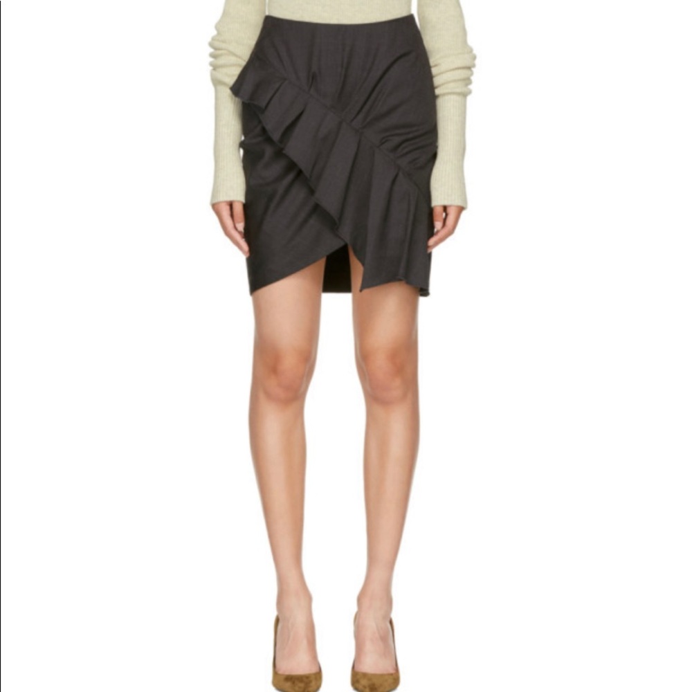 Isabel Etoile Marant Jupe Nel Super 100 Skirt Wool